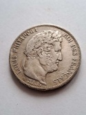 Francja 5 Franków Louis Philippe I 1838 r
