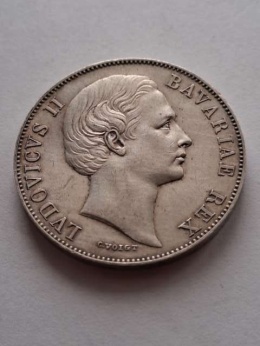 Niemcy Talar Bawaria 1868 r