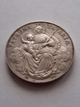 Niemcy Talar Bawaria 1868 r
