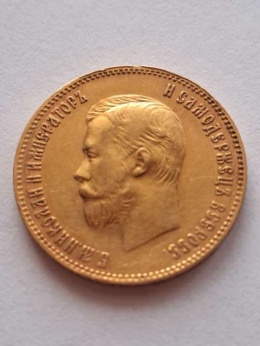Rosja 10 Rubli Mikołaj II 1901 r