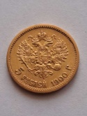 Rosja 5 Rubli Mikołaj II 1900 r