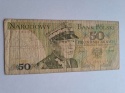 Banknot 50 zł Karol Świerczewski 1979 r seria D