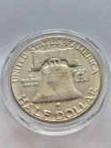 USA 1/2 Dollara B. Franklin 1957 r