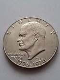 USA Dollar Eisenhower 1776-1976 r S