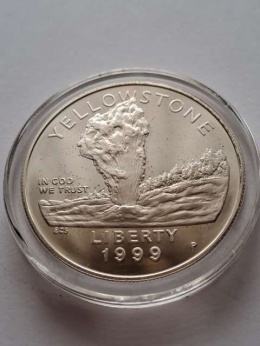 USA Dollar Yellowstone 1999 r