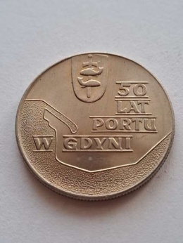 10 zł 50 Lat Portu w Gdyni 1972 r