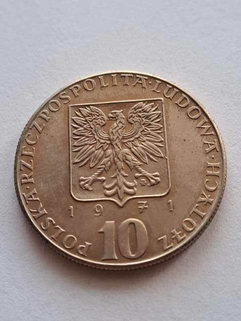 10 zł FAO Chleb dla Świata 1971 r