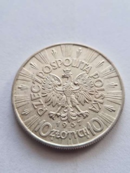 10 zł Józef Piłsudski 1937 r