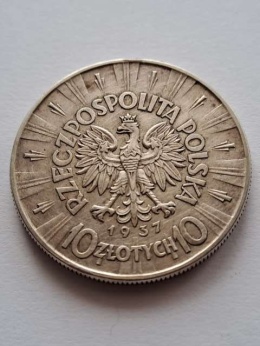 10 zł Józef Piłsudski 1937 r
