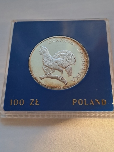 100 zł Ochrona Srodowiska Głuszec 1980 r