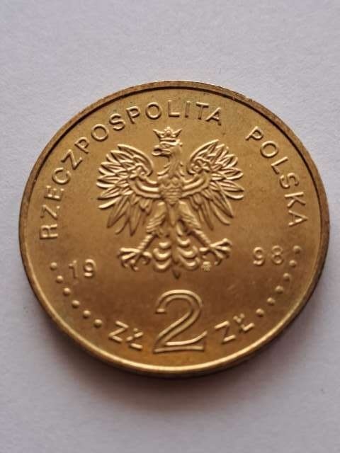 2 zł Adam Mickiewicz 1998 r