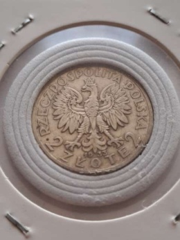 2 zł Głowa Kobiety 1933 r