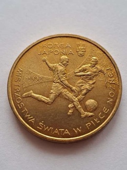 2 zł Korea Japonia 2002 r