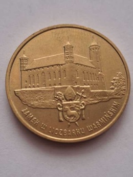 2 zł Zamek w Lidzbarku 1996 r