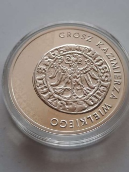 20 zł Grosz Kazimierza Wielkiego 2015 r