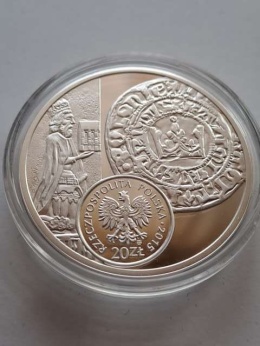 20 zł Grosz Kazimierza Wielkiego 2015 r
