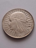 5 zł Głowa Kobiety 1933 r