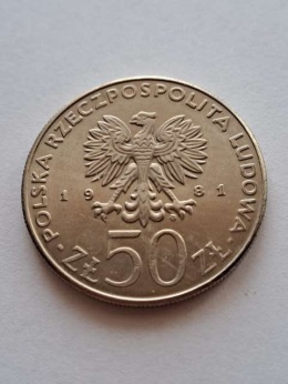 50 zł Władysław I Herman 1981 r