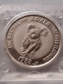Australia 25 dolarów Koala 1988 r platyna