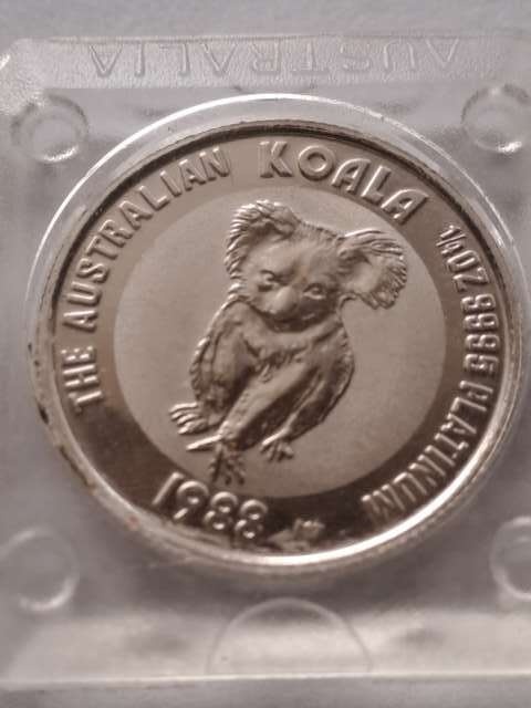Australia 25 dolarów Koala 1988 r platyna
