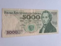 Banknot 5000 zł Fryderyk Chopin 1982 r AD