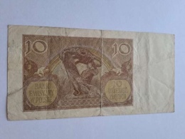 Banknot 10 złotych 1940 r seria J