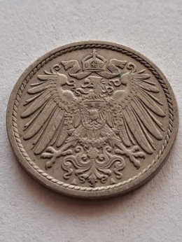 Niemcy 5 Pfenning 1908 r A