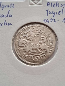 Półgrosz A. Jagiellończyk 1492-1506