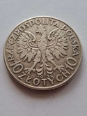10 zł Głowa Kobiety 1932 r b/z