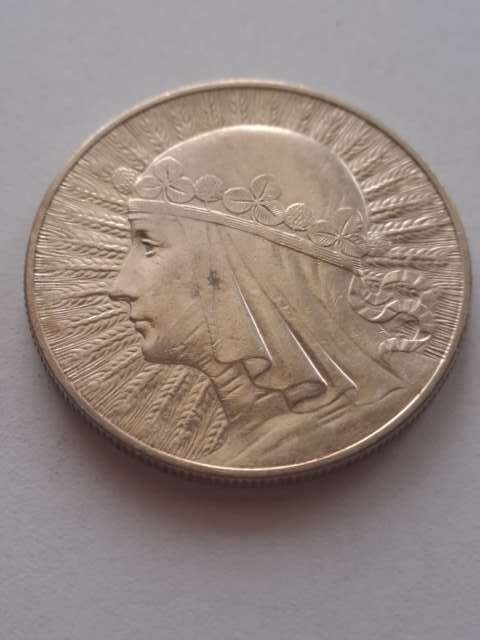 10 zł Głowa Kobiety 1933 r