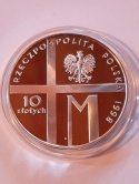 10 zł XX-Lecie Pontyfikatu 1998 r