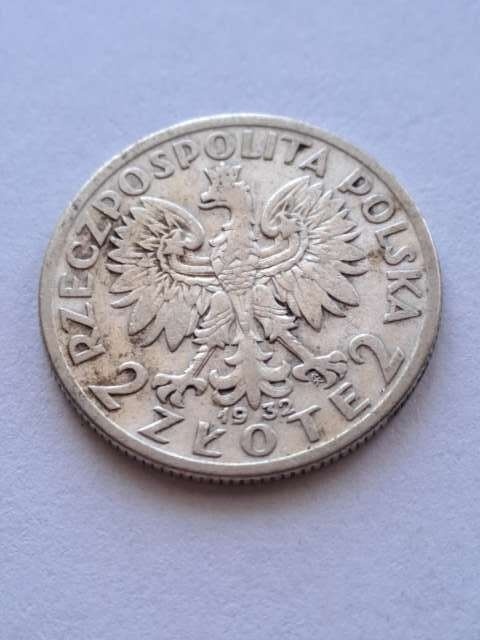 2 zł Głowa Kobiety 1932 r