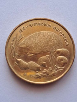 2 zł Jeże 1996 r