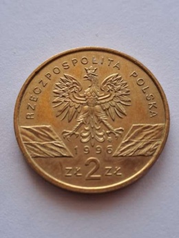 2 zł Jeże 1996 r
