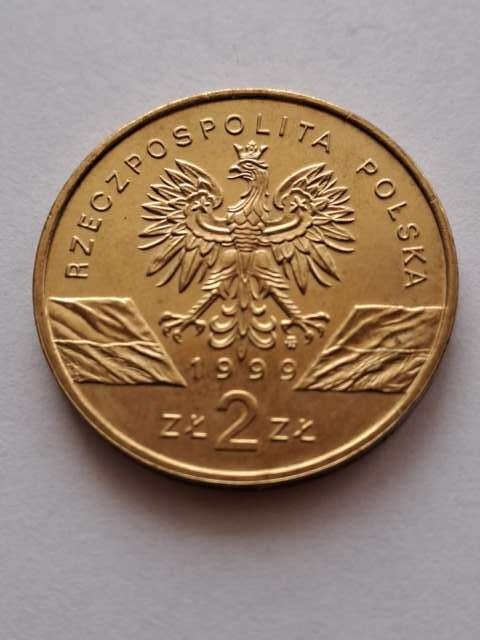 2 zł Wilk 1999 r