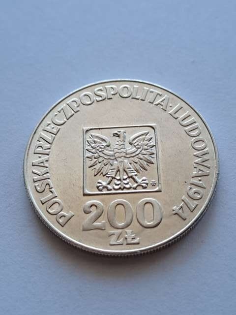 200 zł Mapka 1974 r