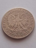 5 zł Głowa Kobiety 1933 r