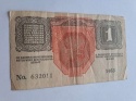 Banknot 1 korona 1916 r seria N