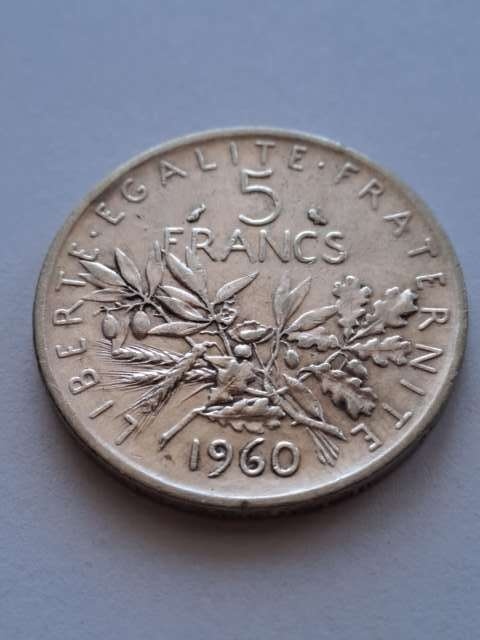 Francja 5 Franków 1960 r