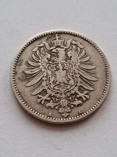 Niemcy 1 Marka Wilhelm I 1876 r A stan 3 NR/14