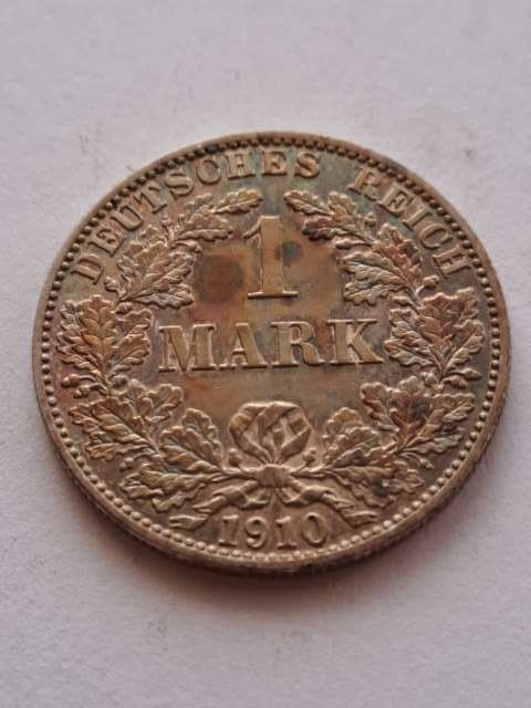 Niemcy 1 Marka Wilhelm II 1910 r A