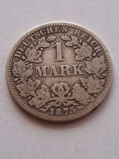 Niemcy 1 Marka Wilhelm I 1875 r A