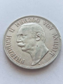 Niemcy 3 Marki Anhalt 1911 r
