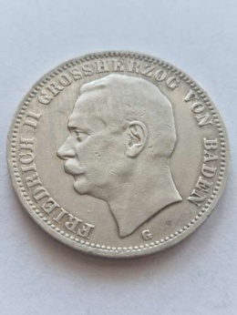 Niemcy 3 Marki Badenia 1910 r