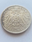 Niemcy 3 Marki Prusy 1912 r