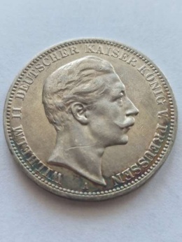 Niemcy 3 Marki Prusy 1911 r