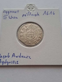 Półtorak Zygmunt III Waza 1616 r