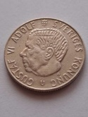 Szwecja 1 Korona Gustaf VI 1967 r