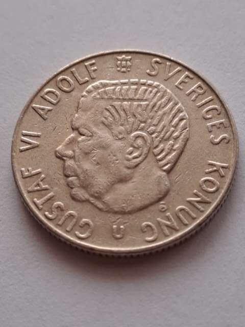 Szwecja 1 Korona Gustaf VI 1967 r