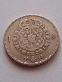 Szwecja 1 Korona Gustaf V 1948 r